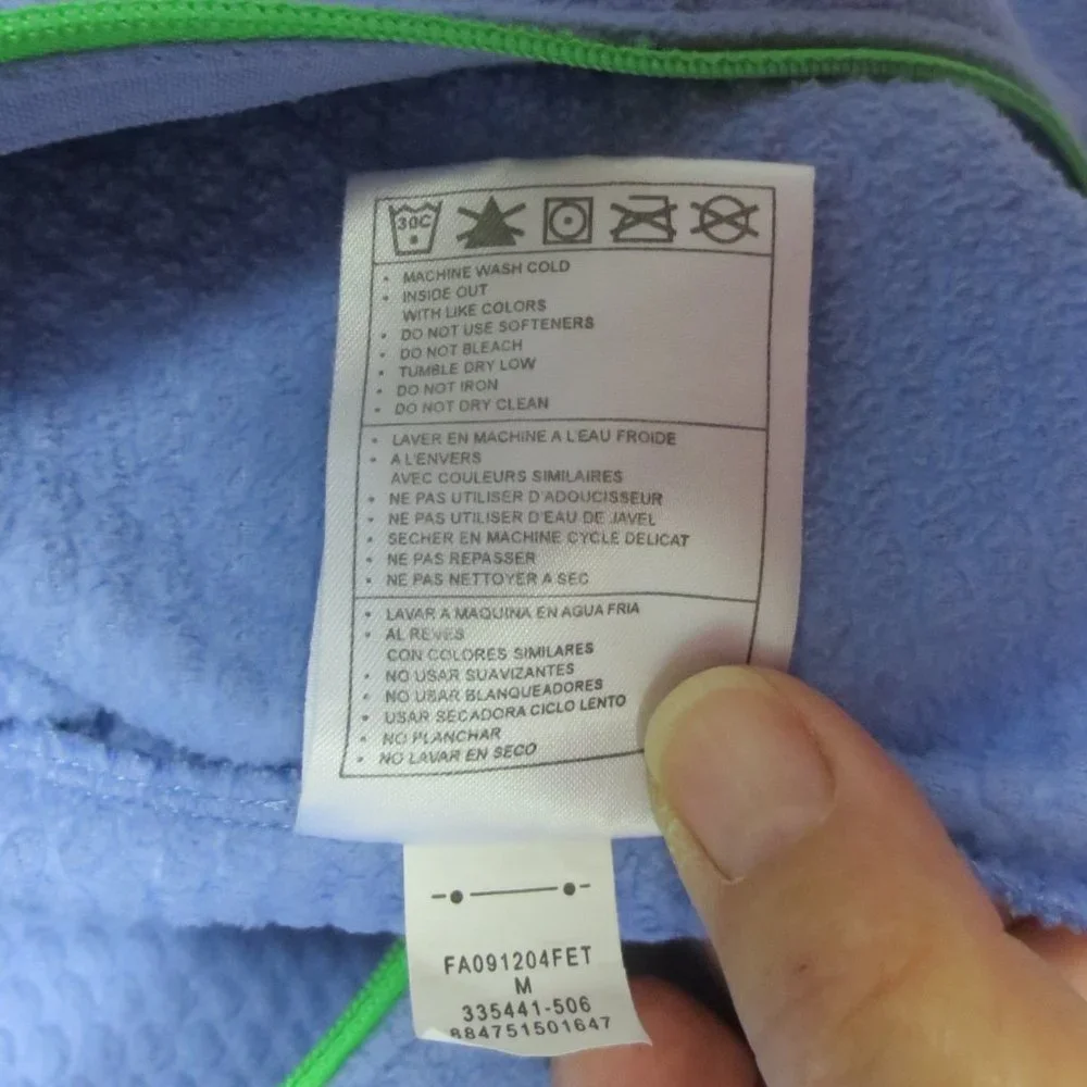 Nike Golf Jacket Blue Plush Soft Fit Therma Fleece Zip Up Ladies Athletic Size M